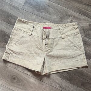 Alice + Olivia Tan Cargo Shorts